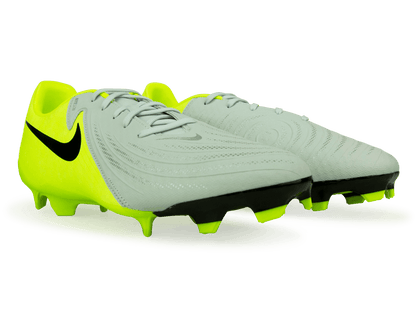 Nike Men's Phantom GX II Academy FG/MG Silver/Black/Volt