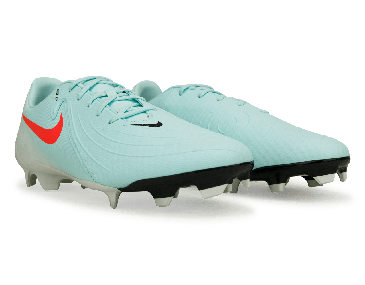 Nike Men's Phantom GX II Academy FG/MG Mint/Atomic Red