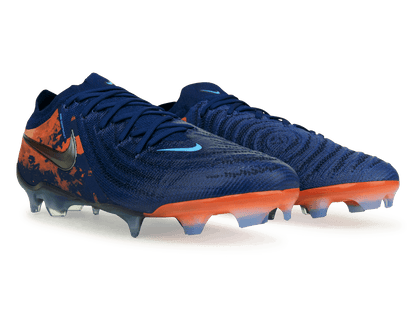 Nike Men's Erling Haaland Phantom GX II Elite FG Blue Void/Chrome