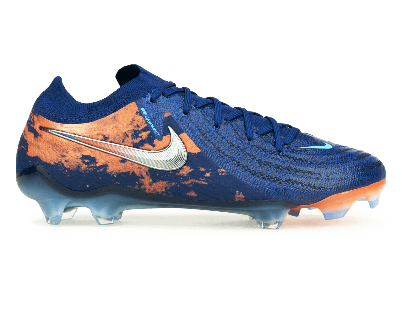 Nike Men's Erling Haaland Phantom GX II Elite FG Blue Void/Chrome