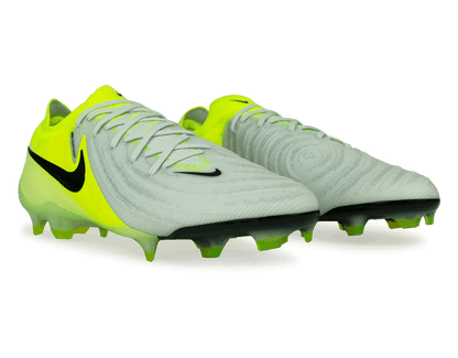 Nike Men's Phantom GX II Elite FG Silver/Black/Volt