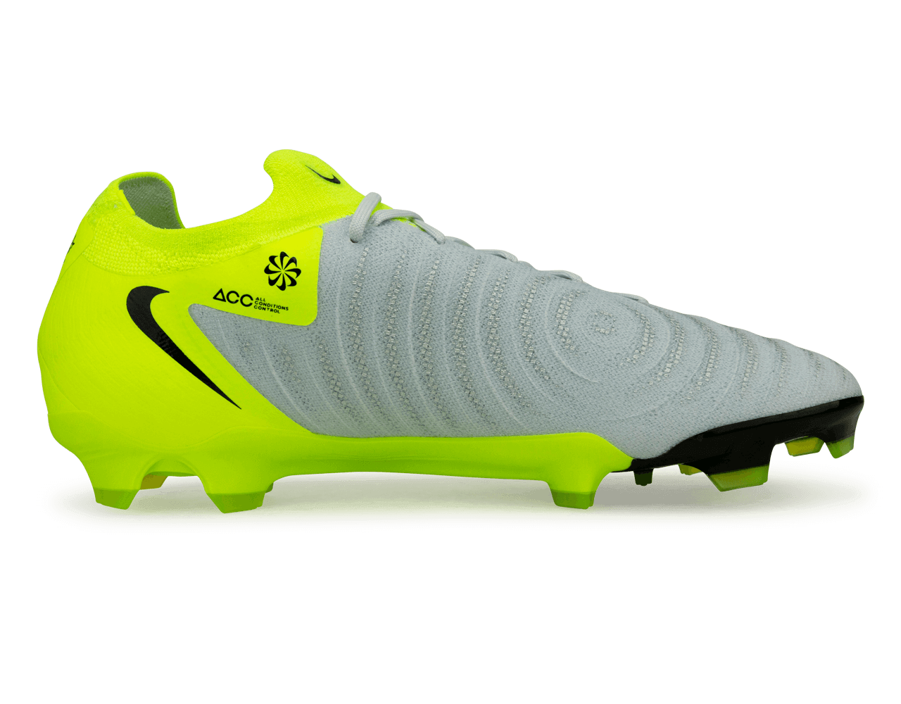 Nike Men's Phantom GX II Pro FG Silver/Black/Volt