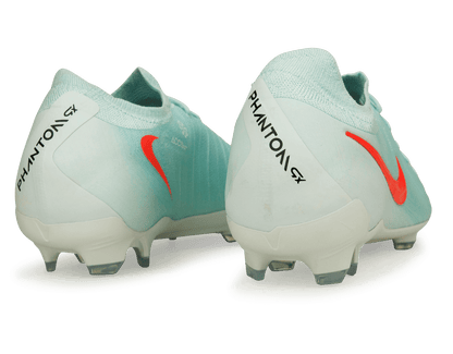 Nike Men's Phantom GX II Pro FG Mint/Atomic Red