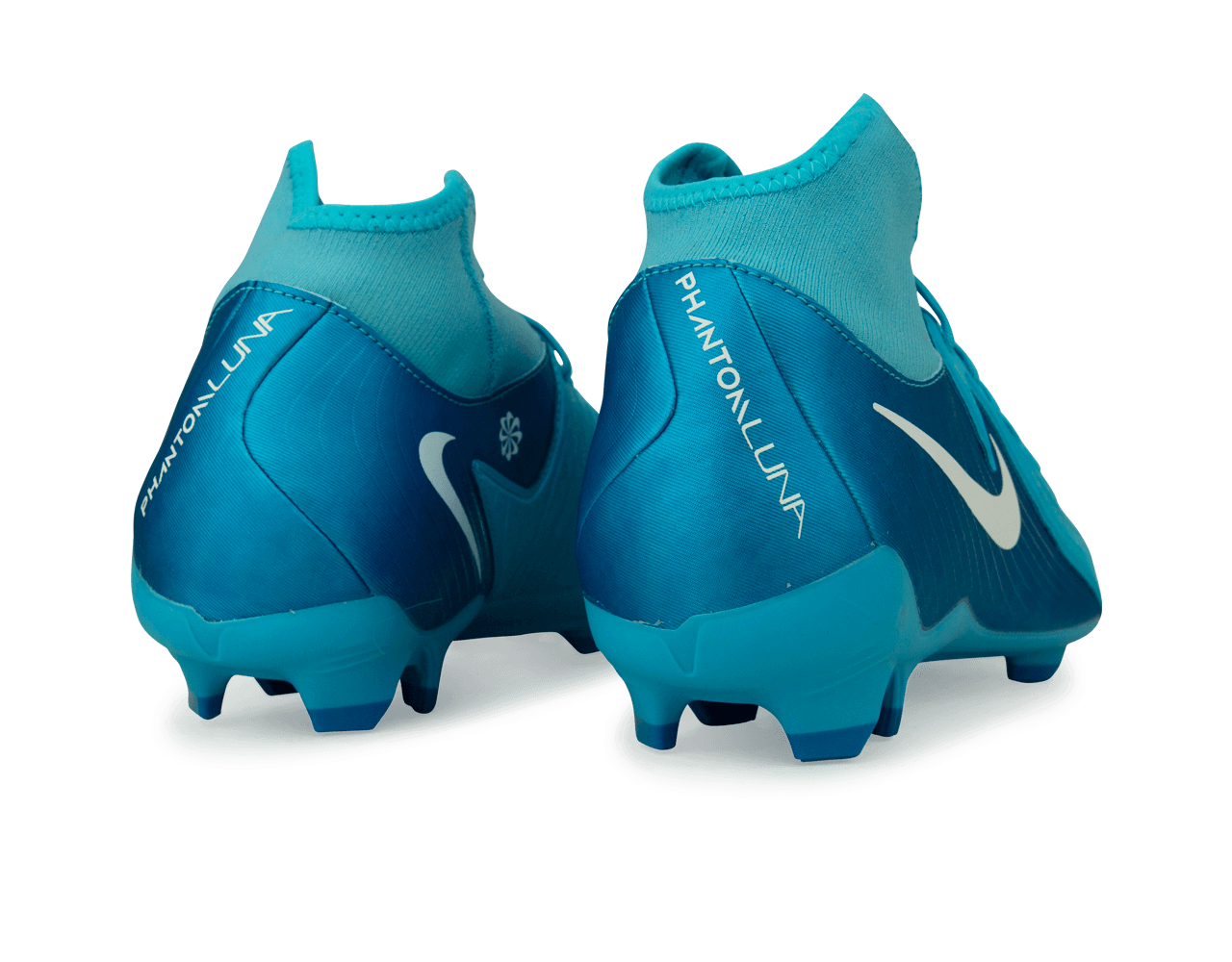 Nike Men's Phantom Luna II Academy FG/MG Blue Fury/White