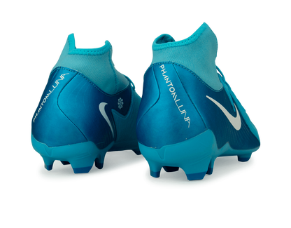 Nike Men's Phantom Luna II Academy FG/MG Blue Fury/White