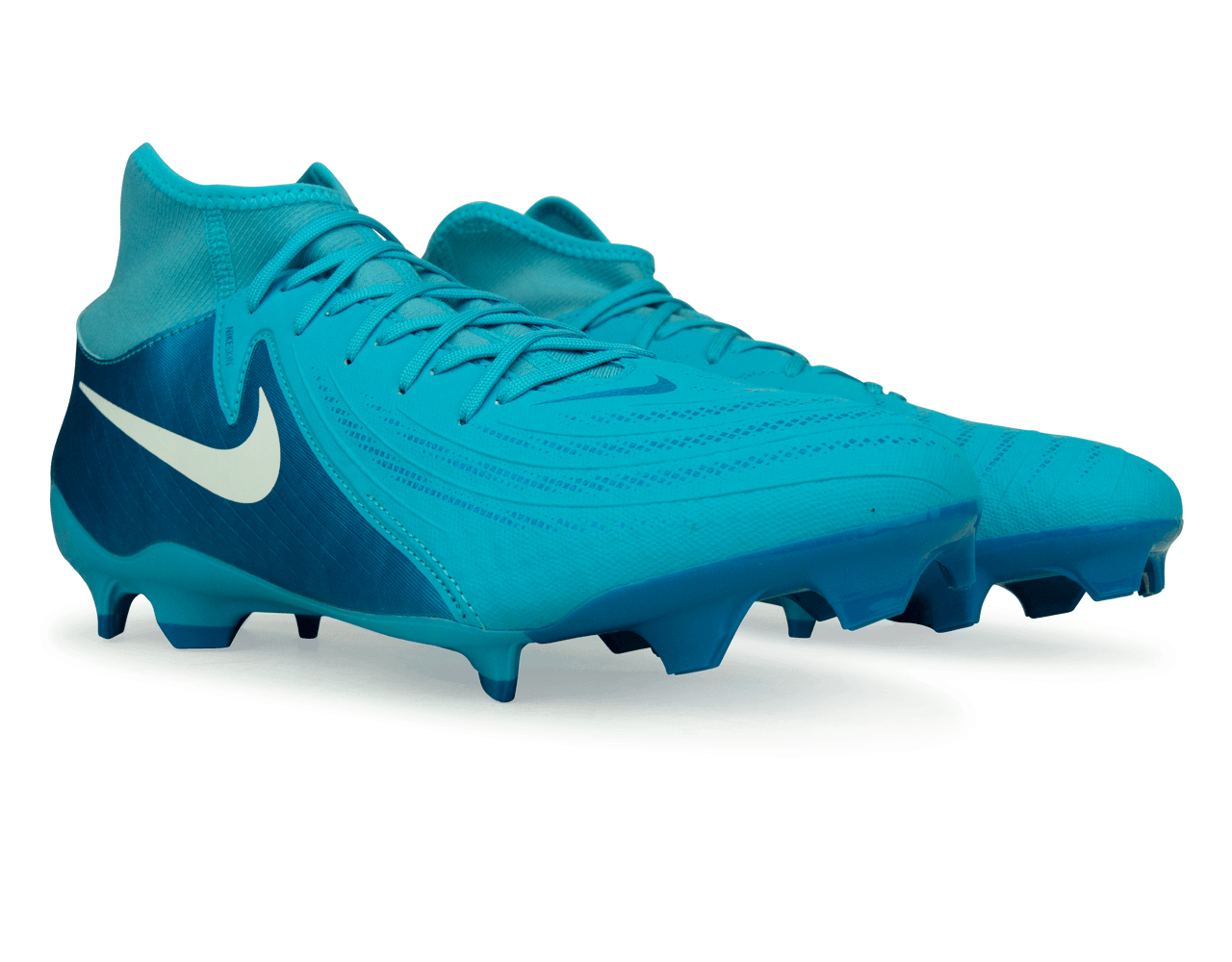 Nike Men's Phantom Luna II Academy FG/MG Blue Fury/White
