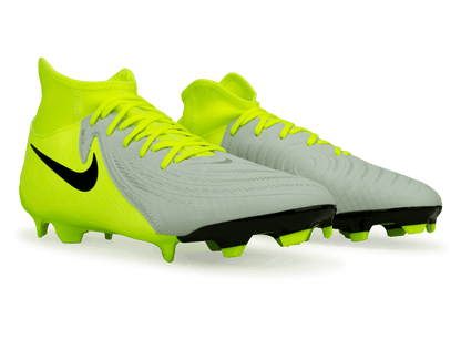 Nike Men's Phantom Luna II Academy FG/MG Silver/Black/Volt