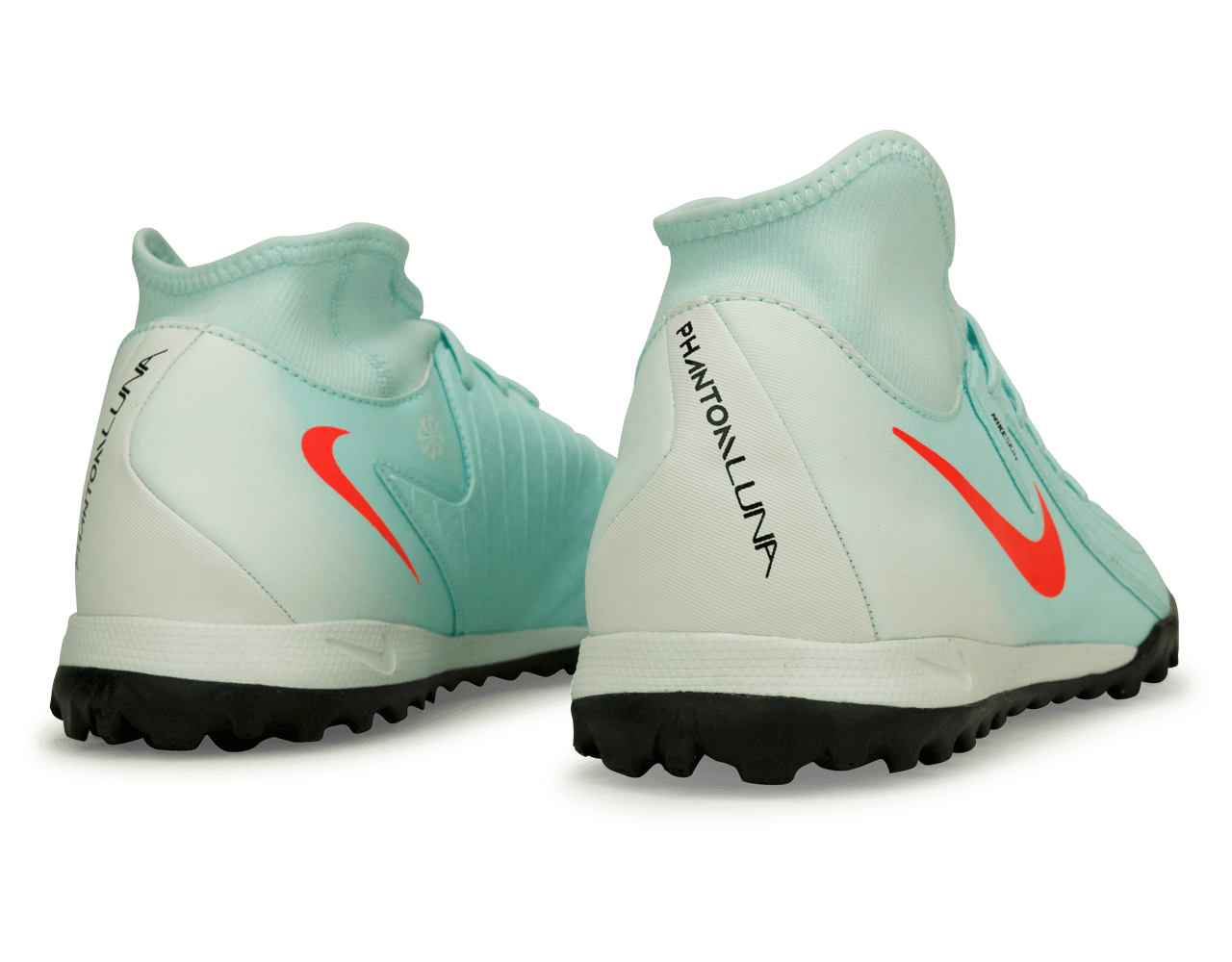 Nike Men's Phantom Luna II Academy TF Mint/Atomic Red