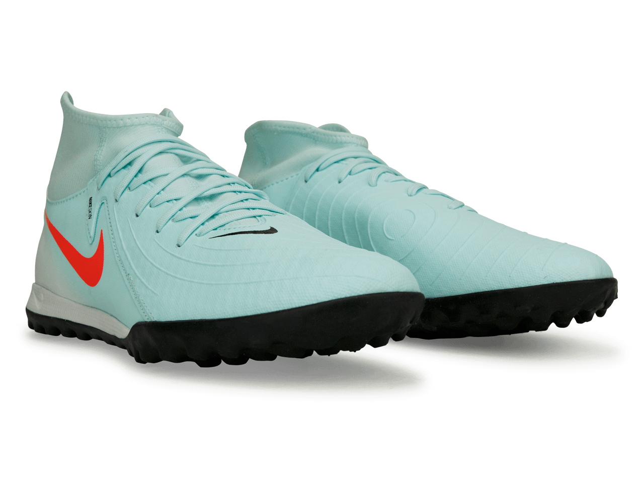 Nike Men's Phantom Luna II Academy TF Mint/Atomic Red