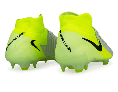 Nike Men's Phantom Luna II Elite FG Silver/Black/Volt