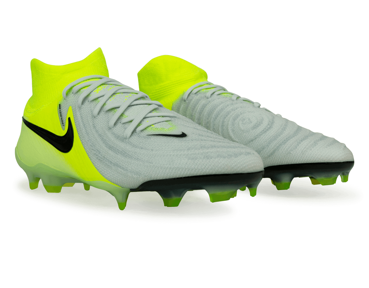 Nike Men's Phantom Luna II Elite FG Silver/Black/Volt