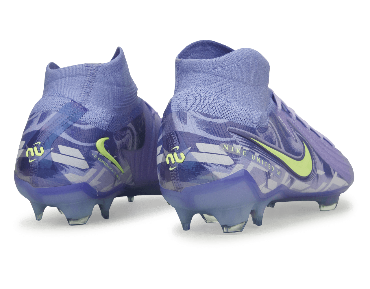 Nike Men's United Phantom Luna II Elite FG Purple Agate/Barely Volt