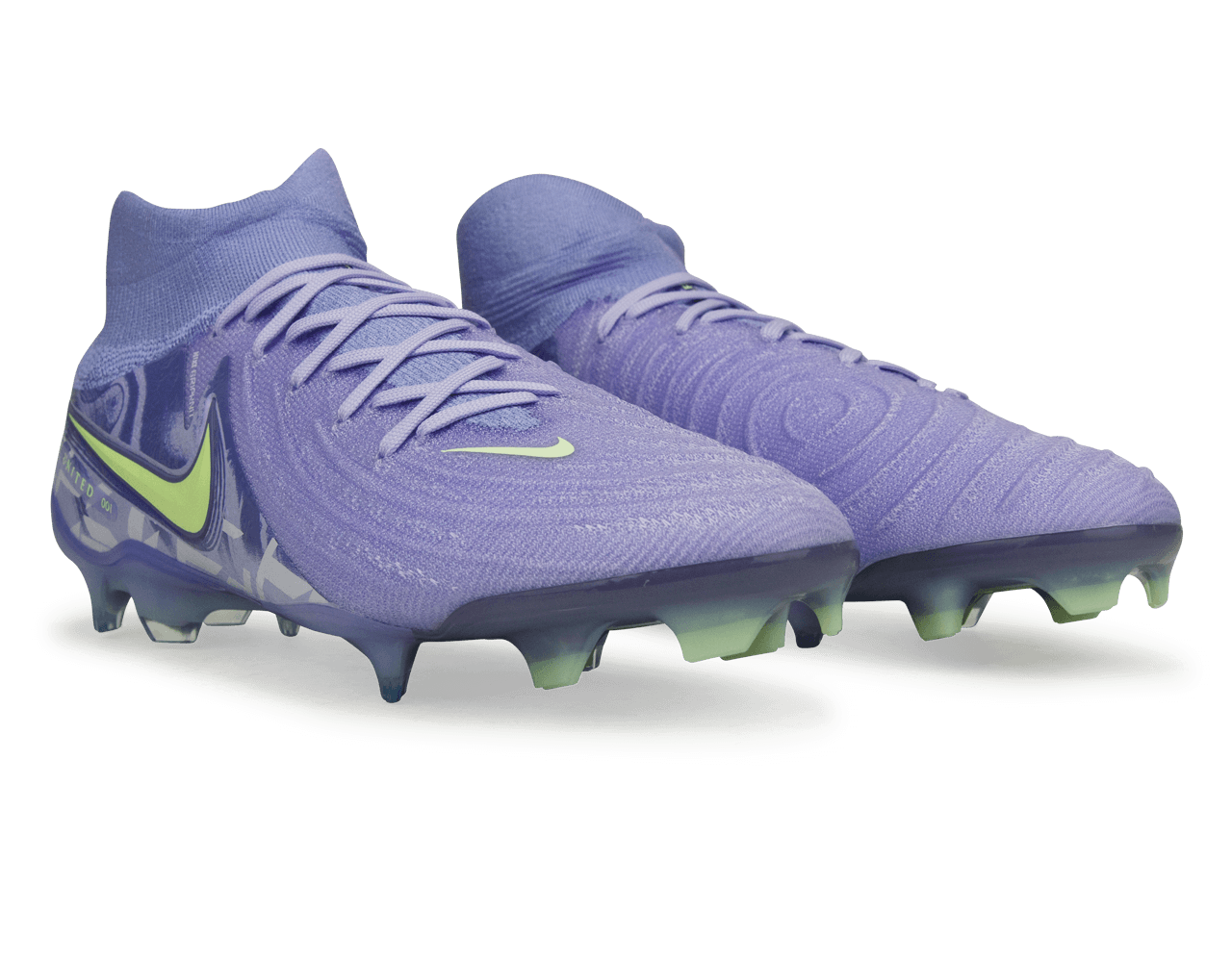 Nike Men's United Phantom Luna II Elite FG Purple Agate/Barely Volt