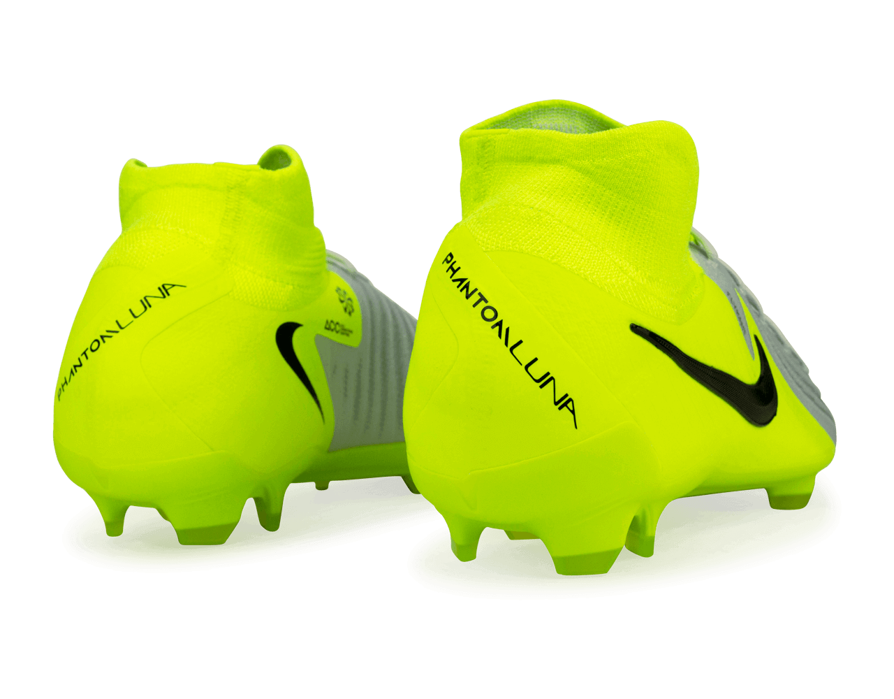 Nike Men's Phantom Luna II Pro FG Silver/Black/Volt