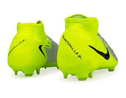 Nike Men's Phantom Luna II Pro FG Silver/Black/Volt