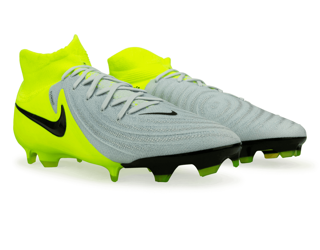 Nike Men's Phantom Luna II Pro FG Silver/Black/Volt