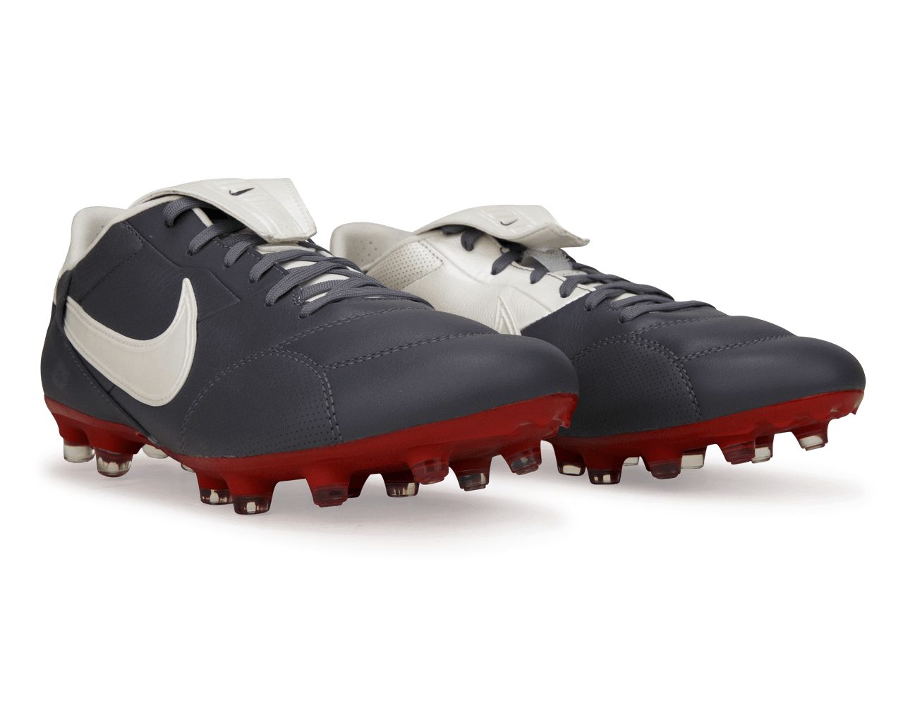 Nike Men's Premier 3 FG Light Graphite/Varsity Red
