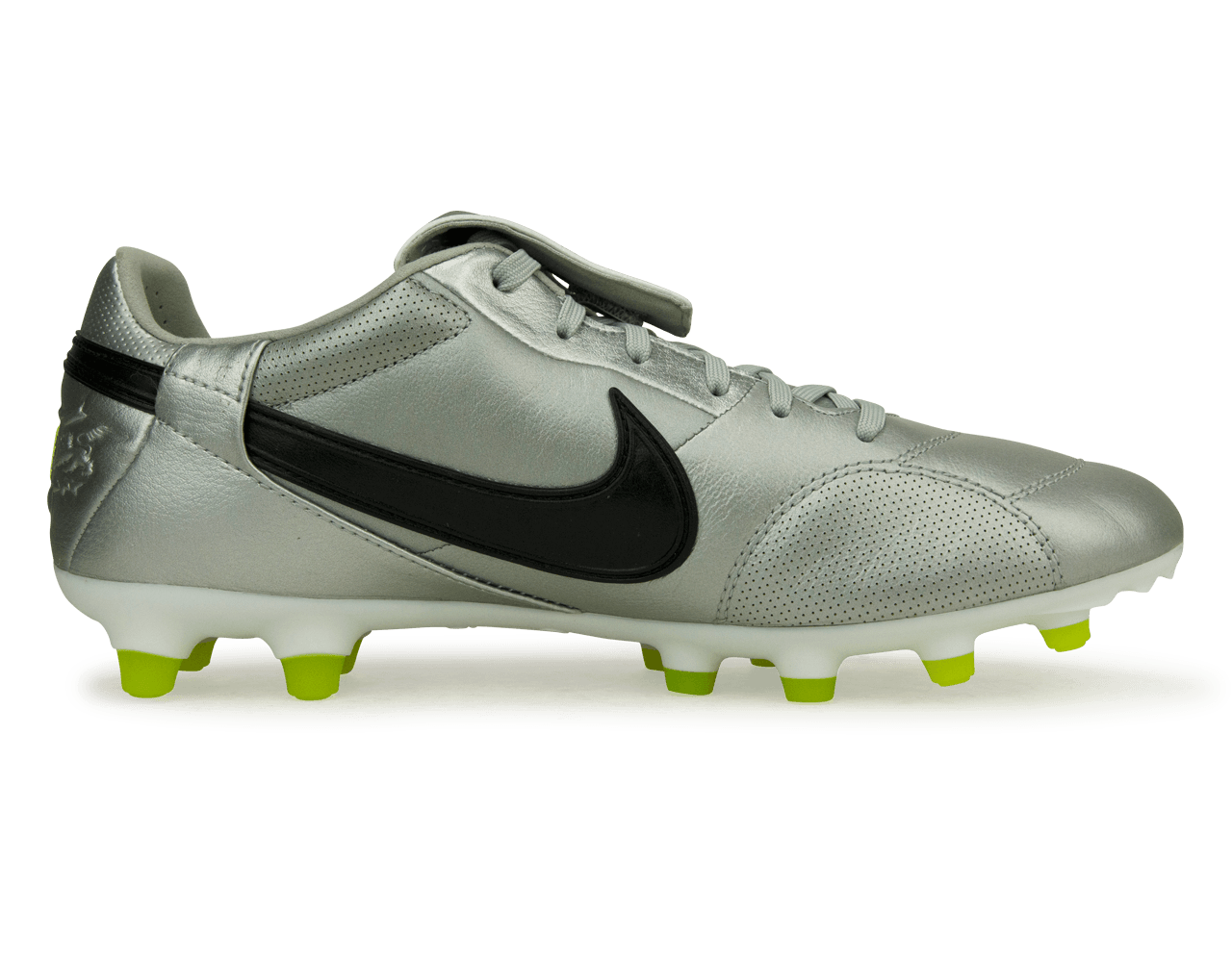 Nike Men's Premier 3 FG Metallic Silver/Volt/Black