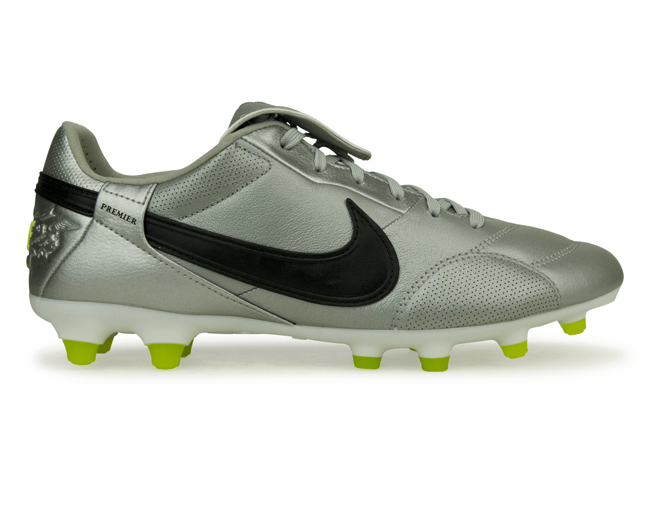 Nike Men's Premier 3 FG Metallic Silver/Volt/Black