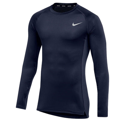 Nike Men's Pro Long Sleeve Top Navy