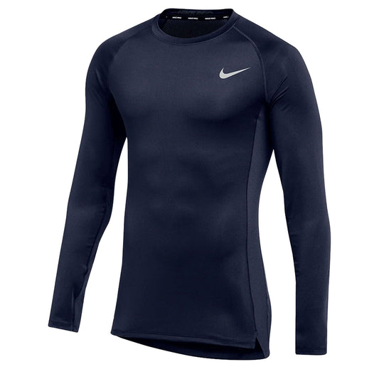 Nike Men's Pro Long Sleeve Top Navy