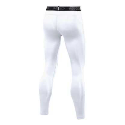 Nike Men's Pro Training Tights White/Black