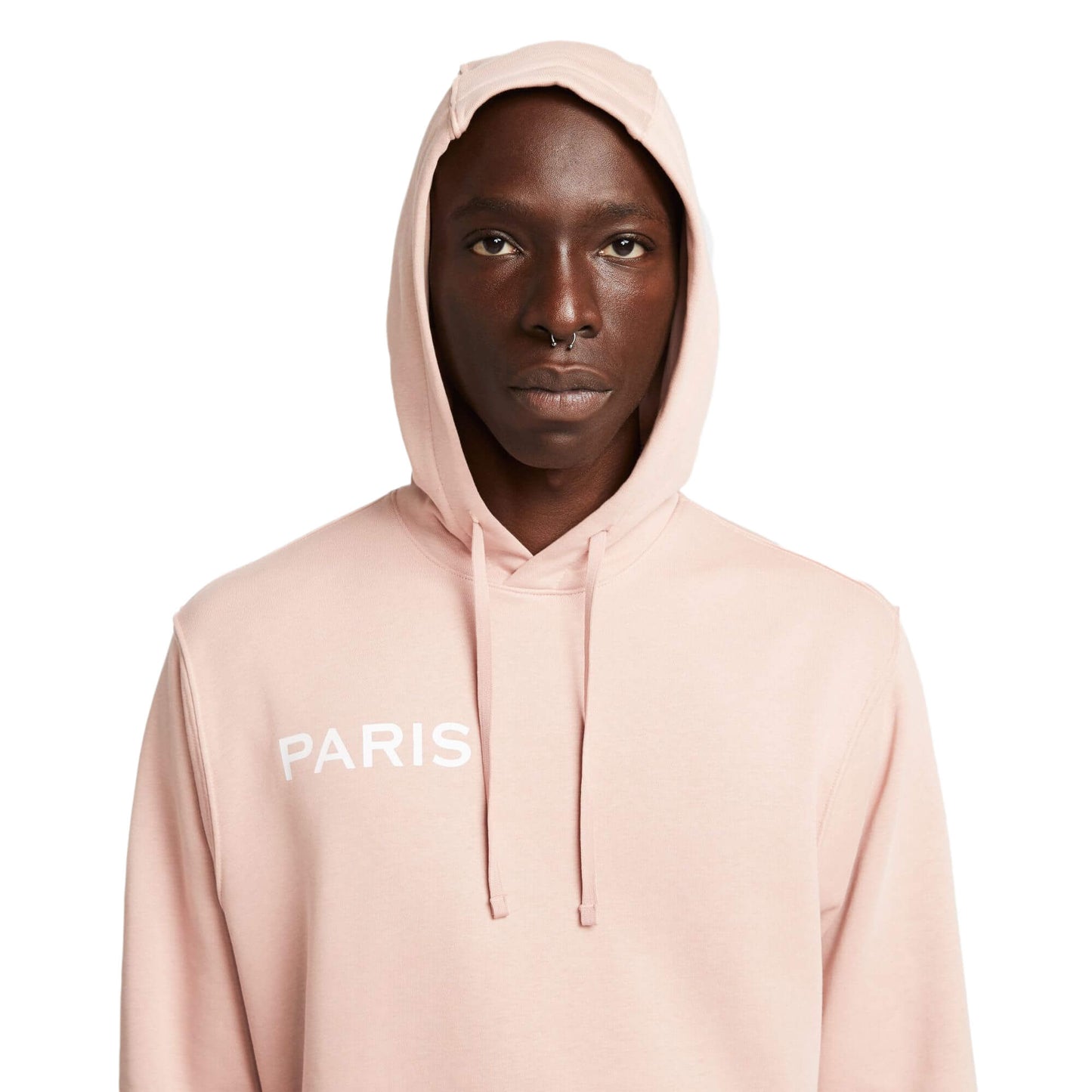 Nike Men's PSG Hoodie Rose Whisper/White