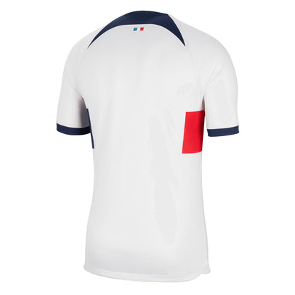 Nike Men's PSG 2023/24 Away Jersey White/Navy