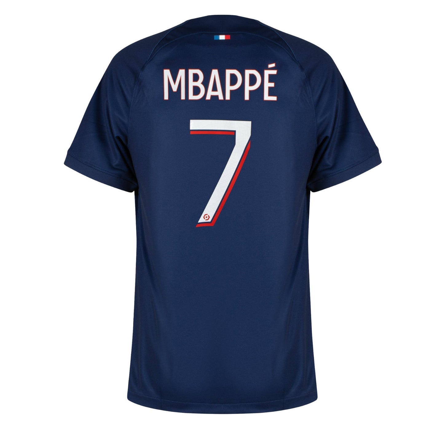 Nike Men's PSG 2023/24 Home Jersey w/ Mbappe #7 Printing