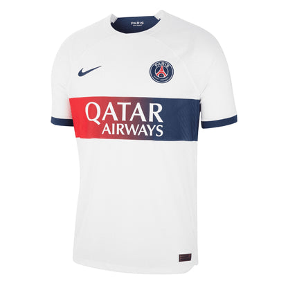 Nike Men's PSG 2023/24 Dri-FIT ADV Away Jersey White/Navy
