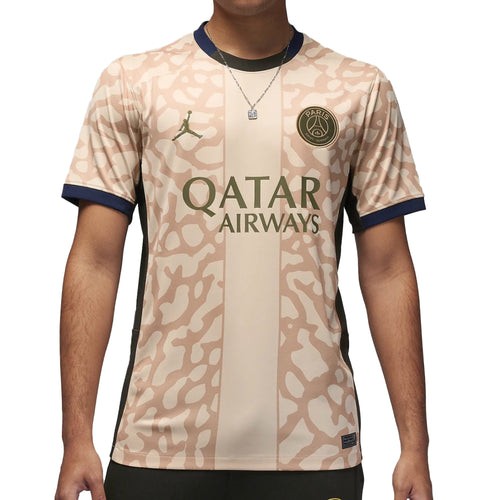 Nike Men's PSG 2023/24 Fourth Jersey Brown/Black
