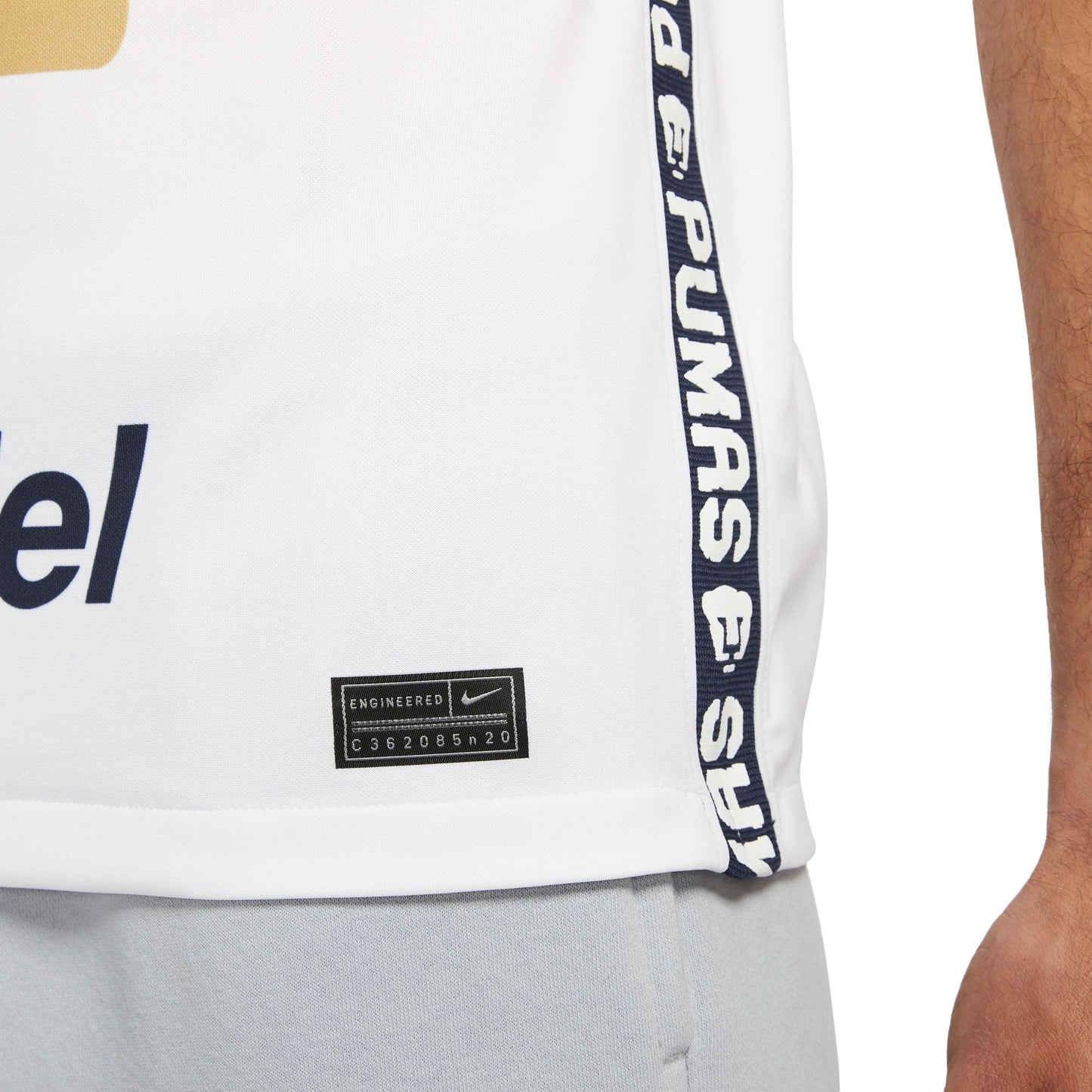 Nike Men's Pumas UNAM 2021/22 Home Jersey White/Gold