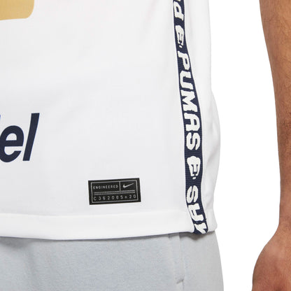 Nike Men's Pumas UNAM 2021/22 Home Jersey White/Gold