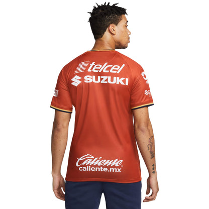 Nike Men's Pumas UNAM 2022/23 Third Jersey Fire Wood Orange/Truly Gold