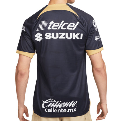 Nike Men's Pumas UNAM 2023/24 Away Jersey Obsidian/Gold