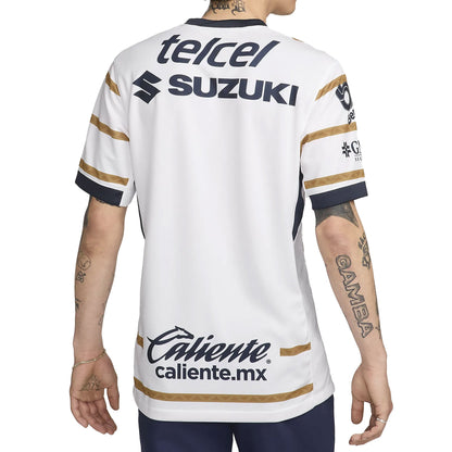 Nike Men's Pumas UNAM 2024/25 Home Jersey White/Gold/Navy