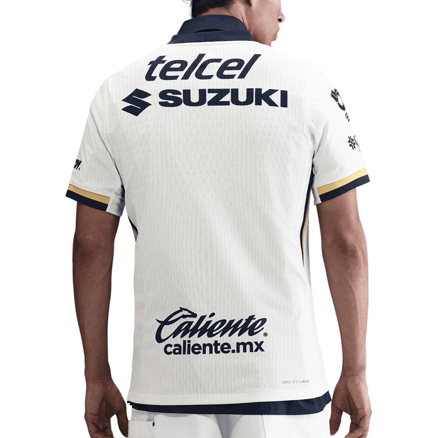 Nike Men's Pumas UNAM 2025/26 Dri-FIT ADV Home Jersey White/Navy/Gold