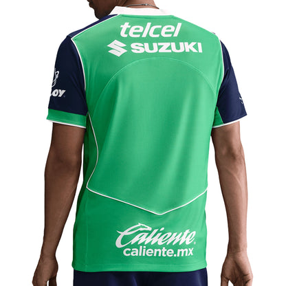 Nike Men's Pumas UNAM 2025/26 Third Jersey Green/White
