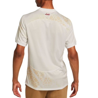 Nike Men's Qatar 2022/23 Away Jersey White/Desert Maroon