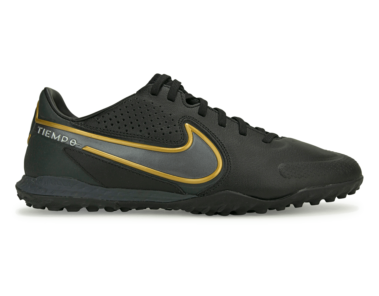 Nike Men's React Tiempo Legend 9 Pro TF Black/Gold