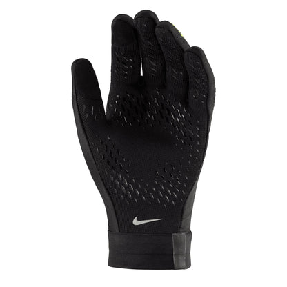 Nike Men's Therma-Fit Academy Field Player Gloves Black/Volt