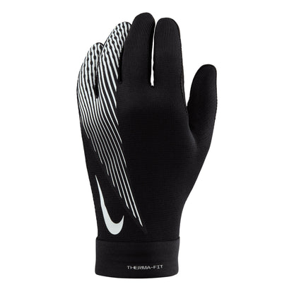 Nike Men's Therma-Fit Academy Field Player Gloves Black/White