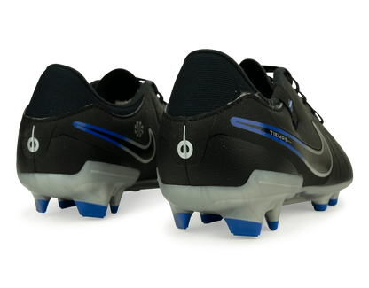Nike Men's Tiempo Legend 10 Academy FG/MG Black/Blue