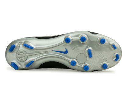 Nike Men's Tiempo Legend 10 Academy FG/MG Black/Blue