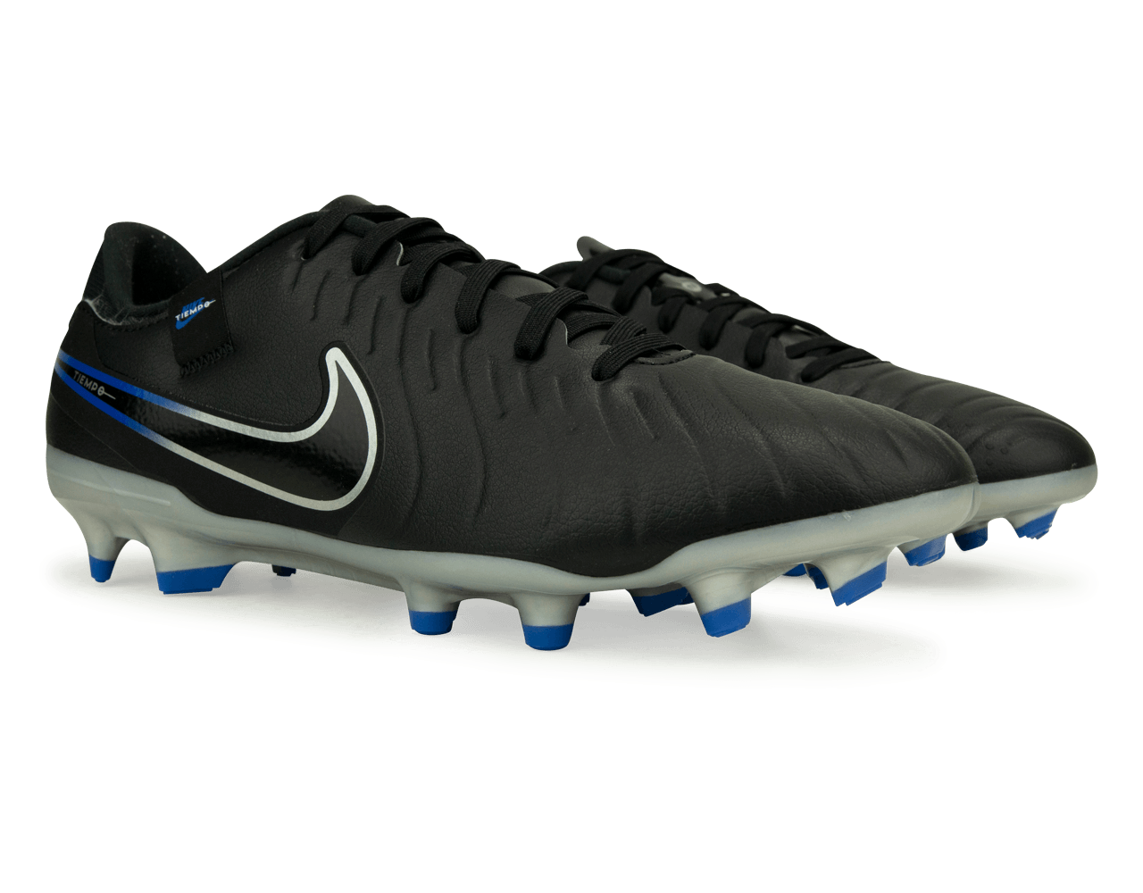 Nike Men's Tiempo Legend 10 Academy FG/MG Black/Blue