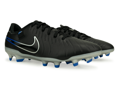 Nike Men's Tiempo Legend 10 Academy FG/MG Black/Blue