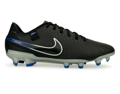 Nike Men's Tiempo Legend 10 Academy FG/MG Black/Blue