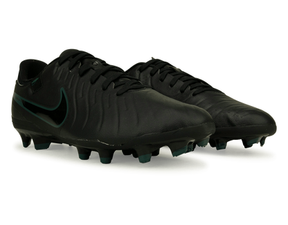 Nike Men's Tiempo Legend 10 Academy FG/MG Black/Deep Jungle
