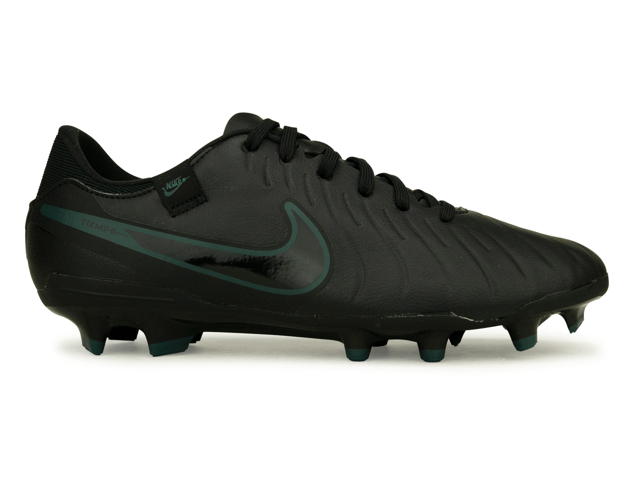 Nike Men's Tiempo Legend 10 Academy FG/MG Black/Deep Jungle