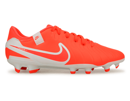 Nike Men's Tiempo Legend 10 Academy FG/MG Hot Lava/White